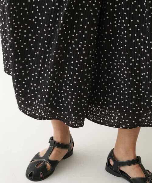 HIROKO BIS / ヒロコビス その他パンツ | シアーチェックドットフレアパンツ /洗える | 詳細10