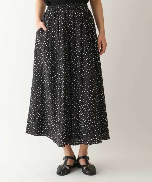 HIROKO BIS / ヒロコビス その他パンツ | シアーチェックドットフレアパンツ /洗える | 詳細3