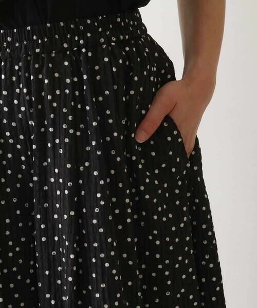 HIROKO BIS / ヒロコビス その他パンツ | シアーチェックドットフレアパンツ /洗える | 詳細7