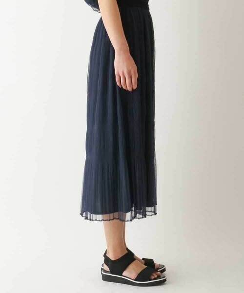 HIROKO BIS / ヒロコビス ロング・マキシ丈スカート | マジョリカプリーツスカート /洗える | 詳細1