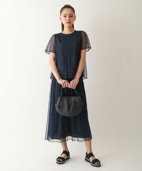 HIROKO BIS / ヒロコビス ロング・マキシ丈スカート | マジョリカプリーツスカート /洗える | 詳細8