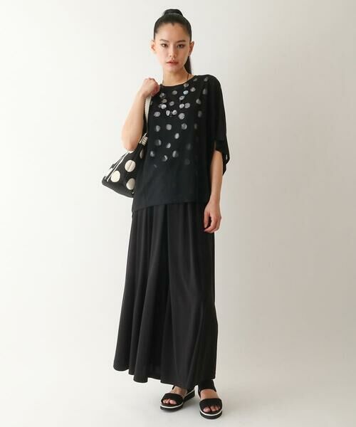 HIROKO BIS / ヒロコビス その他パンツ | タックボリュームデザインスカーチョ /洗える | 詳細10