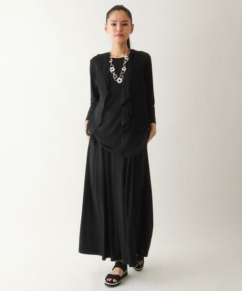 HIROKO BIS / ヒロコビス その他パンツ | タックボリュームデザインスカーチョ /洗える | 詳細12