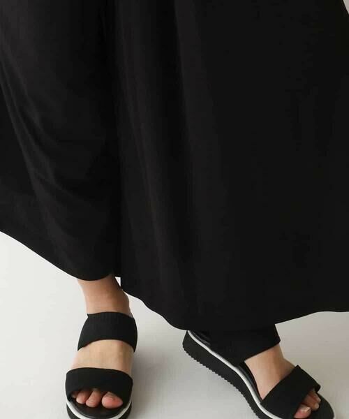 HIROKO BIS / ヒロコビス その他パンツ | タックボリュームデザインスカーチョ /洗える | 詳細6