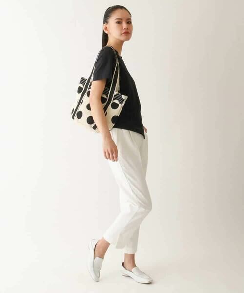 HIROKO BIS / ヒロコビス カットソー | 【UVカット/遮熱性】レイヤードメッシュデザインカットソー /洗濯機で洗える | 詳細16