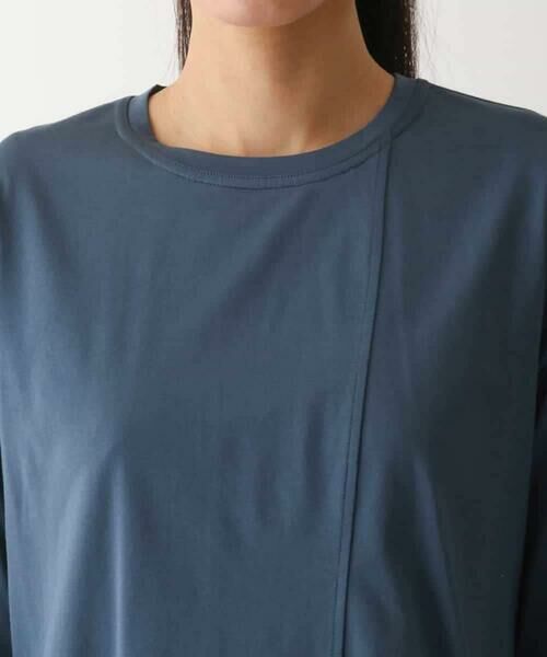 HIROKO BIS / ヒロコビス チュニック | 【UVカット/遮熱性】メッシュ切り替えデザインチュニック /洗濯機で洗える | 詳細3