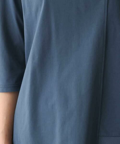 HIROKO BIS / ヒロコビス チュニック | 【UVカット/遮熱性】メッシュ切り替えデザインチュニック /洗濯機で洗える | 詳細7