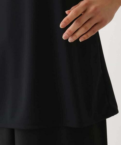 HIROKO BIS / ヒロコビス タンクトップ | フレンチスリーブチュニックタンクトップ /洗濯機で洗える | 詳細6