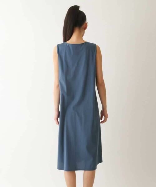 HIROKO BIS / ヒロコビス ロング・マキシ丈ワンピース | 【UVカット/遮熱性】ラッセルメッシュAラインワンピース /洗濯機で洗える | 詳細11