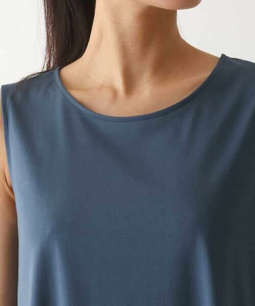 HIROKO BIS / ヒロコビス ロング・マキシ丈ワンピース | 【UVカット/遮熱性】ラッセルメッシュAラインワンピース /洗濯機で洗える | 詳細12