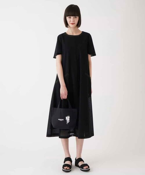 HIROKO BIS / ヒロコビス ロング・マキシ丈ワンピース | 【UVカット/遮熱性】ラッセルメッシュAラインワンピース /洗濯機で洗える | 詳細26