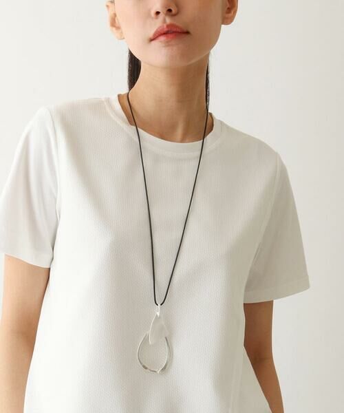 HIROKO BIS / ヒロコビス ネックレス・ペンダント・チョーカー | ニュアンスメタルパーツペンダント(シルバー)