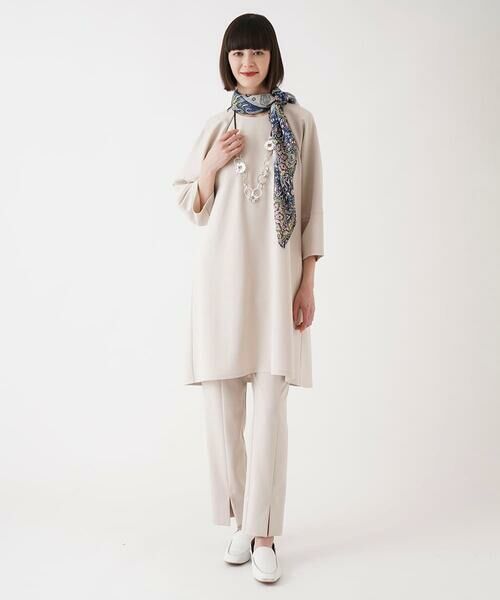 HIROKO BIS / ヒロコビス マフラー・ショール・スヌード・ストール | スカーフ柄マルチWAYストール /洗える | 詳細5