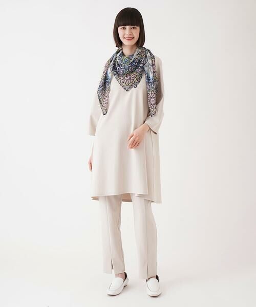 HIROKO BIS / ヒロコビス マフラー・ショール・スヌード・ストール | スカーフ柄マルチWAYストール /洗える | 詳細7