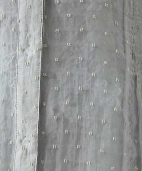 HIROKO BIS / ヒロコビス カーディガン・ボレロ | ドットジャカードシアーブラウス | 詳細9