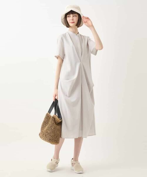 HIROKO BIS / ヒロコビス ロング・マキシ丈ワンピース | ヴィンテージボイルシルエットワンピース /洗濯機で洗える | 詳細13