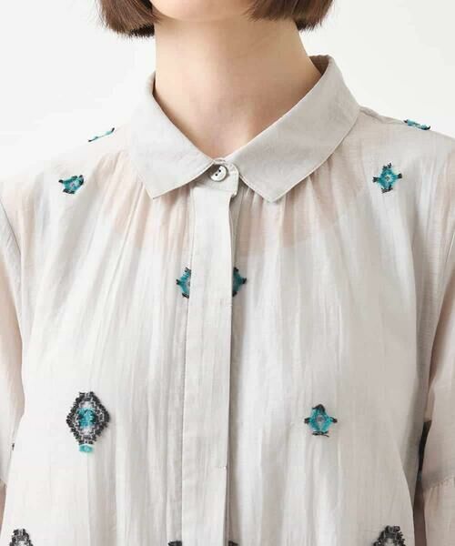 HIROKO BIS / ヒロコビス ロング・マキシ丈ワンピース | エスニックモチーフドレス /洗える | 詳細20