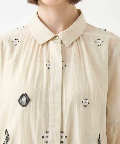 HIROKO BIS / ヒロコビス ロング・マキシ丈ワンピース | エスニックモチーフドレス /洗える | 詳細4