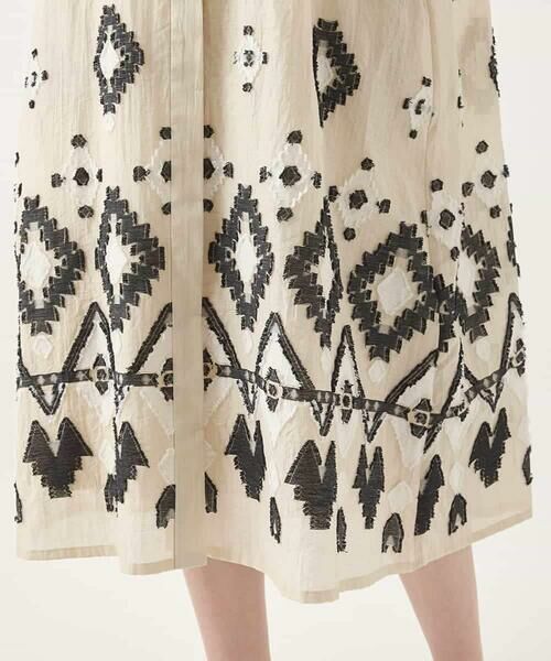 HIROKO BIS / ヒロコビス ロング・マキシ丈ワンピース | エスニックモチーフドレス /洗える | 詳細8