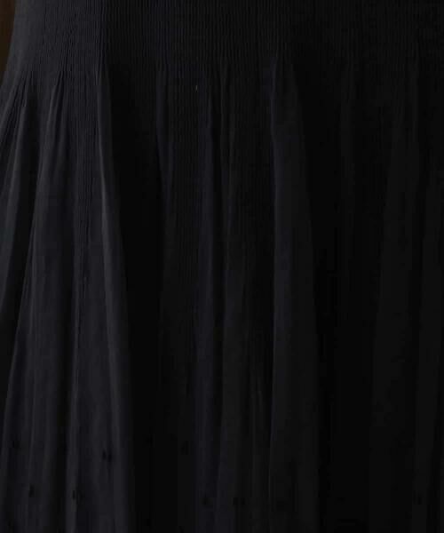 HIROKO BIS / ヒロコビス ロング・マキシ丈ワンピース | ドットフラワーシャーリング切り替えワンピース | 詳細24