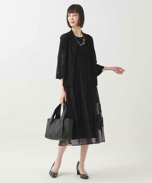 HIROKO BIS / ヒロコビス カーディガン・ボレロ | ボリュームスリーブニットカーディガン /洗える | 詳細16