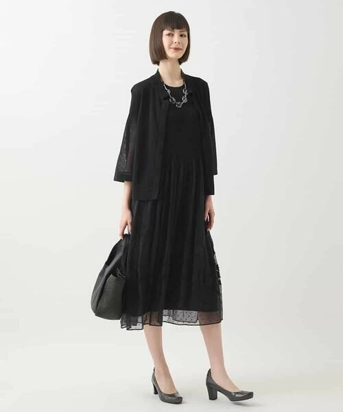 HIROKO BIS / ヒロコビス カーディガン・ボレロ | ボリュームスリーブニットカーディガン /洗える | 詳細17