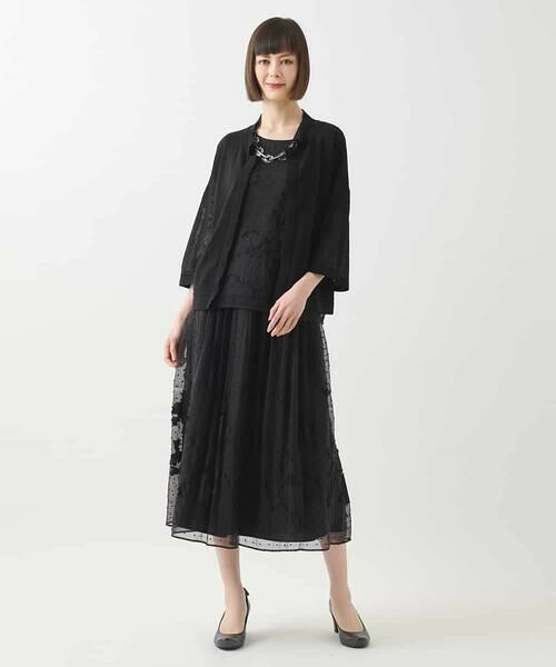 HIROKO BIS / ヒロコビス カーディガン・ボレロ | ボリュームスリーブニットカーディガン /洗える | 詳細19