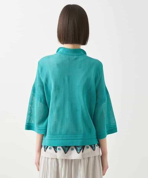 HIROKO BIS / ヒロコビス カーディガン・ボレロ | ボリュームスリーブニットカーディガン /洗える | 詳細21