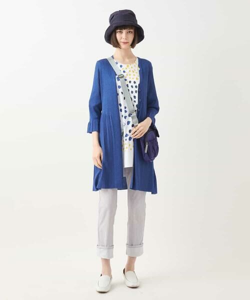 HIROKO BIS / ヒロコビス カーディガン・ボレロ | メタリックヤーンリブニットカーディガン | 詳細11