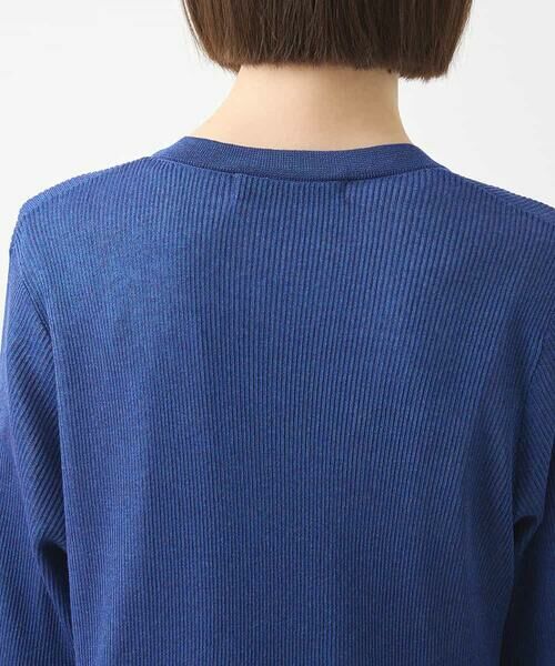 HIROKO BIS / ヒロコビス カーディガン・ボレロ | メタリックヤーンリブニットカーディガン | 詳細4