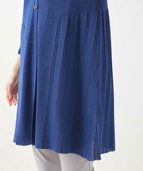 HIROKO BIS / ヒロコビス カーディガン・ボレロ | メタリックヤーンリブニットカーディガン | 詳細8