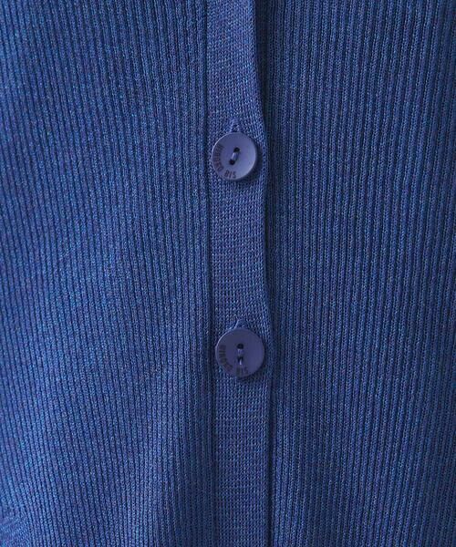 HIROKO BIS / ヒロコビス カーディガン・ボレロ | メタリックヤーンリブニットカーディガン | 詳細9