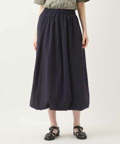HIROKO BIS / ヒロコビス ロング・マキシ丈スカート | 【撥水】ストレッチタフタバルーンヘムスカート /洗濯機で洗える
