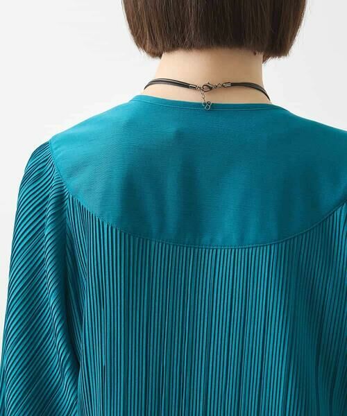 HIROKO BIS / ヒロコビス カーディガン・ボレロ | 【接触冷感】ランダムプリーツショートカーディガン /洗える | 詳細5
