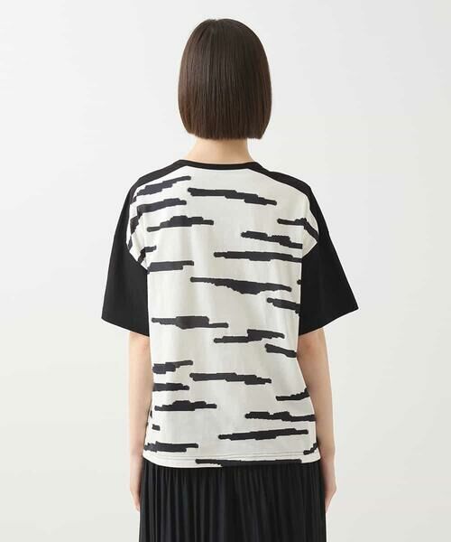 HIROKO BIS / ヒロコビス カットソー | モノトーンジャカードデザインカットソー /洗える | 詳細2