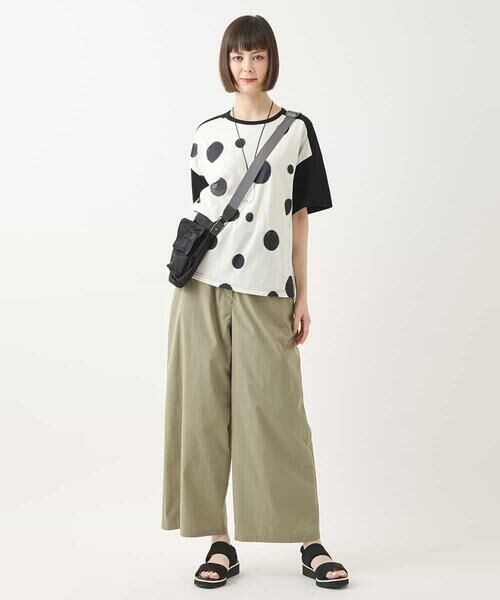 HIROKO BIS / ヒロコビス カットソー | モノトーンジャカードデザインカットソー /洗える | 詳細22