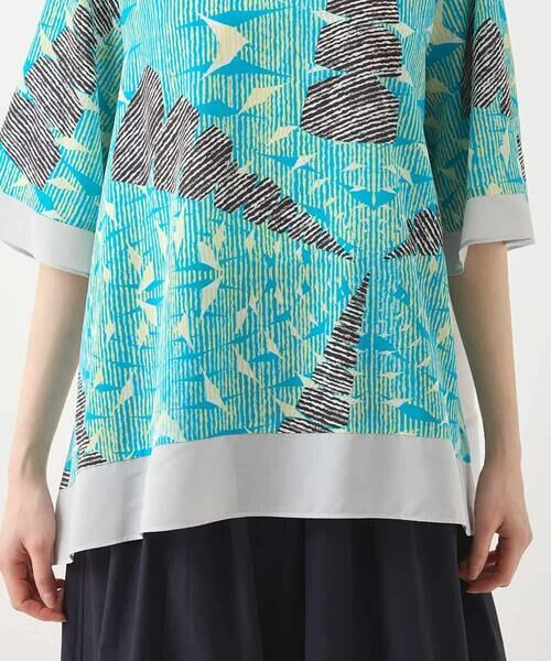 HIROKO BIS / ヒロコビス カットソー | デジタルパターンデザインプルオーバー /洗濯機で洗える | 詳細6