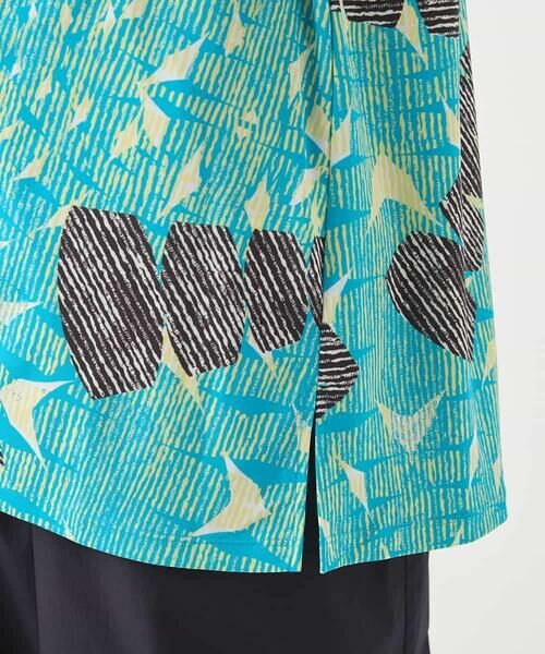 HIROKO BIS / ヒロコビス チュニック | デジタルパターンチュニックブラウス /洗える | 詳細7