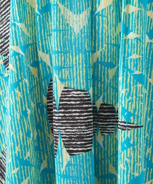 HIROKO BIS / ヒロコビス チュニック | デジタルパターンチュニックブラウス /洗える | 詳細8