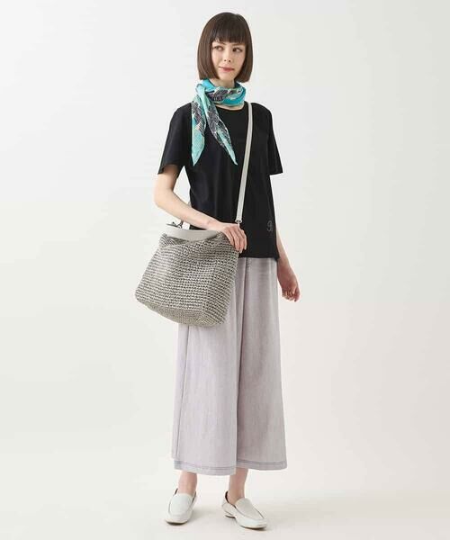 HIROKO BIS / ヒロコビス カットソー | カーブ切り替えコットンカットソー /洗える | 詳細16