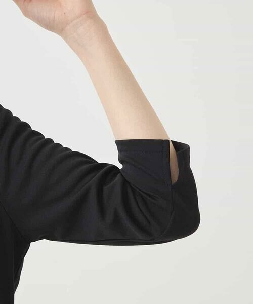 HIROKO BIS / ヒロコビス カットソー | スムースジャージートップス /洗濯機で洗える | 詳細5