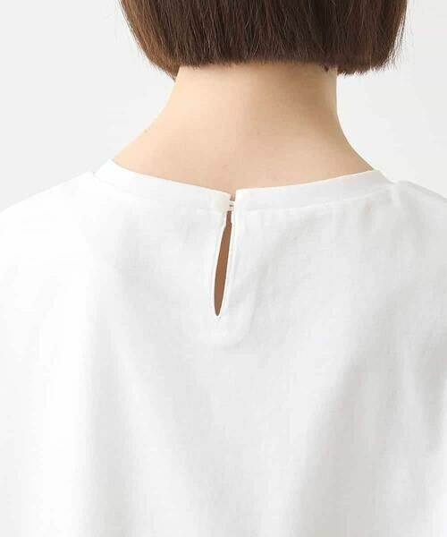 HIROKO BIS / ヒロコビス カットソー | Busy ButterflyプリントレイヤードTシャツ /洗える | 詳細4