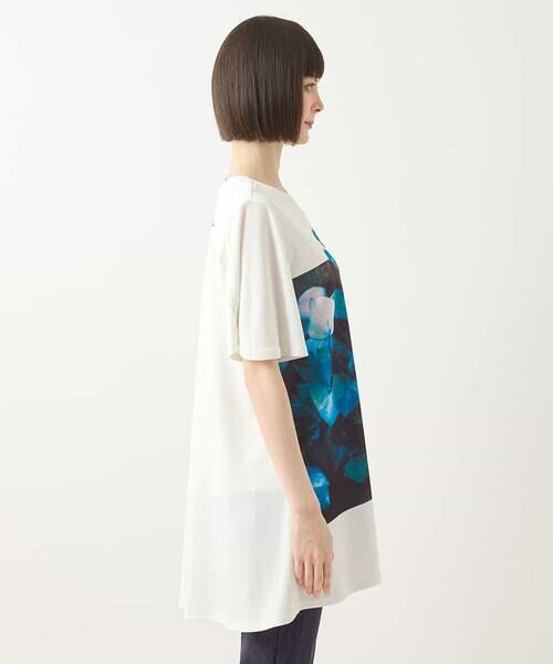 HIROKO BIS / ヒロコビス チュニック | ボタニカルフォトプリントチュニック /洗える | 詳細1