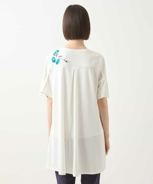 HIROKO BIS / ヒロコビス チュニック | ボタニカルフォトプリントチュニック /洗える | 詳細2