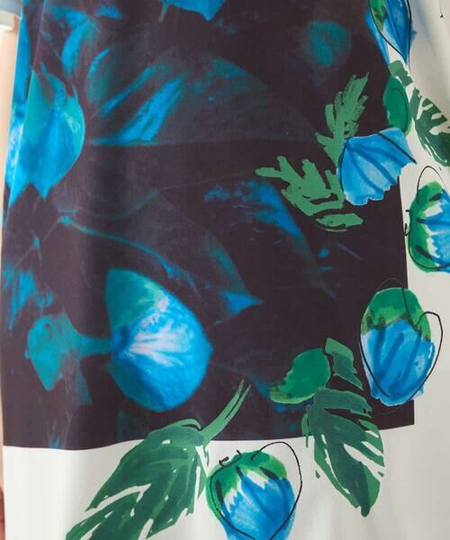 HIROKO BIS / ヒロコビス チュニック | ボタニカルフォトプリントチュニック /洗える | 詳細9