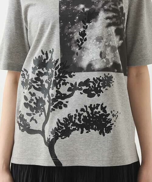 HIROKO BIS / ヒロコビス カットソー | コラージュプリントコットンカットソー /洗える | 詳細6