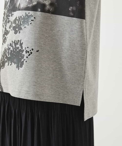 HIROKO BIS / ヒロコビス カットソー | コラージュプリントコットンカットソー /洗える | 詳細7