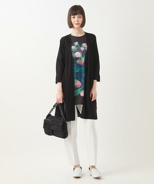 HIROKO BIS / ヒロコビス チノ・ワークパンツ | 【接触冷感】センタークリースストレッチパンツ /洗濯機で洗える | 詳細17