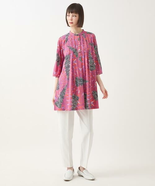 HIROKO BIS / ヒロコビス チノ・ワークパンツ | 【接触冷感】センタークリースストレッチパンツ /洗濯機で洗える | 詳細18