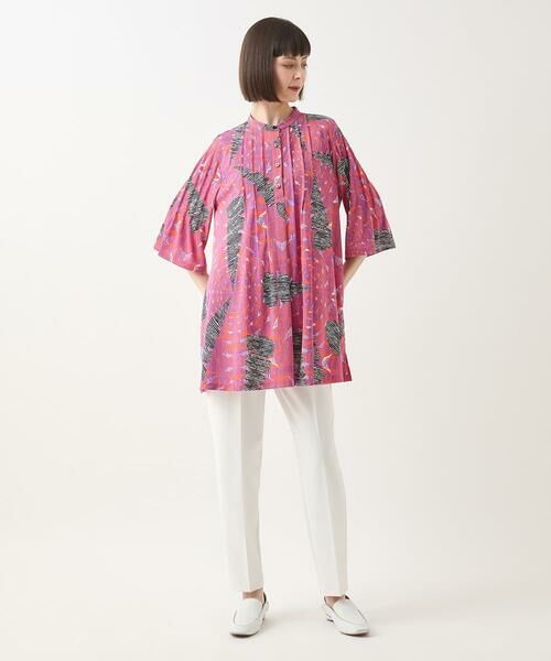 HIROKO BIS / ヒロコビス チノ・ワークパンツ | 【接触冷感】センタークリースストレッチパンツ /洗濯機で洗える | 詳細19